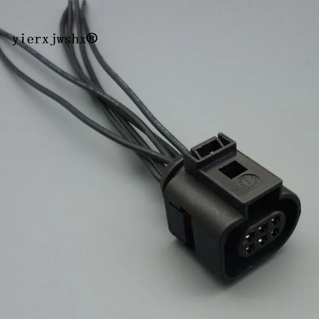 yierxjwshx 1pcs 6 Pin/Way Throttle Plug Female JPT Connector Wire Cable Pigtail For VW Tiguan for AUDI VAG 1J0 973 713 1J0973713 - купить по