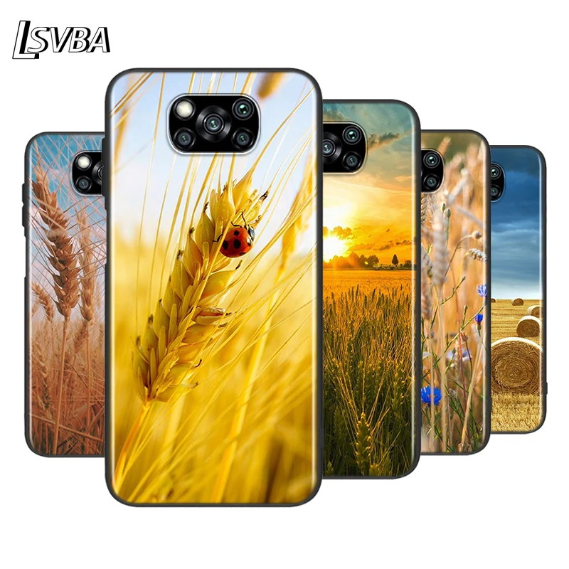 

Of Ripe Wheat Life For XiaoMi Poco X2 X3 NFC M2 M3 F1 F2 C3 Pro Mi Mix 3 Play A3 A2 A1 CC9E CC9 5X 6X 5 6 Lite Phone Case