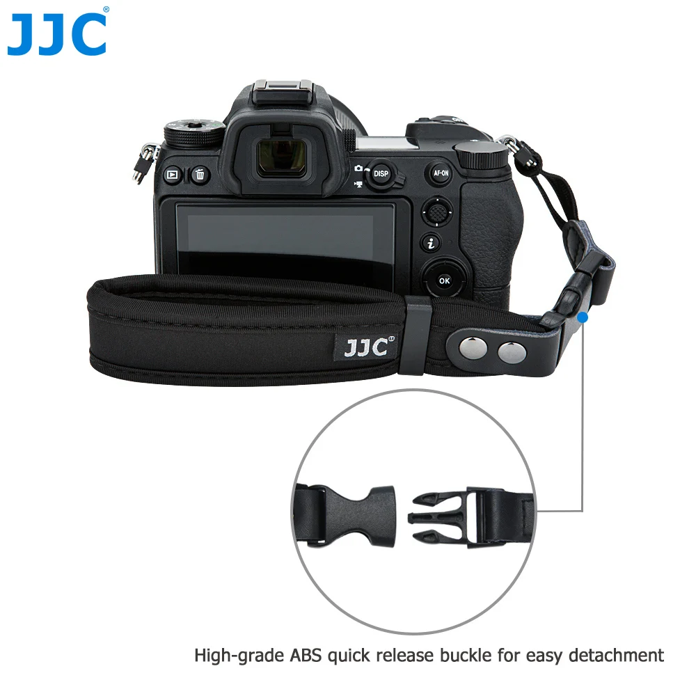 JJC DSLR ручной Ремень Неопрен камеры ремешок для Canon Nikon sony Fuji Olympus Pentax Panasonic Leica быстросъемный держатель