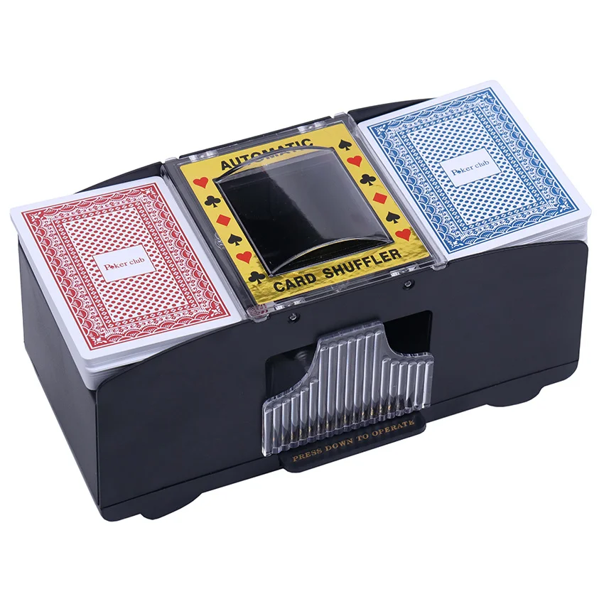 

1PC Shuffle Machine Board Game Poker Playing Cards Electric Automatic Party Entertainment Shuffler Supplies