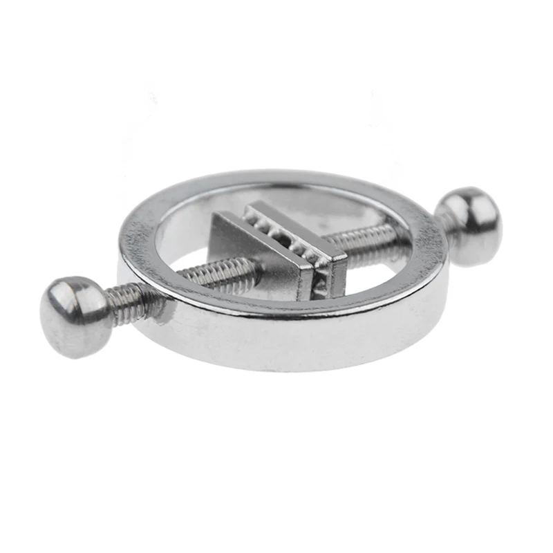 1 пара Нержавеющая сталь регулируемые зажимы для сосков фетиш бдсм играть