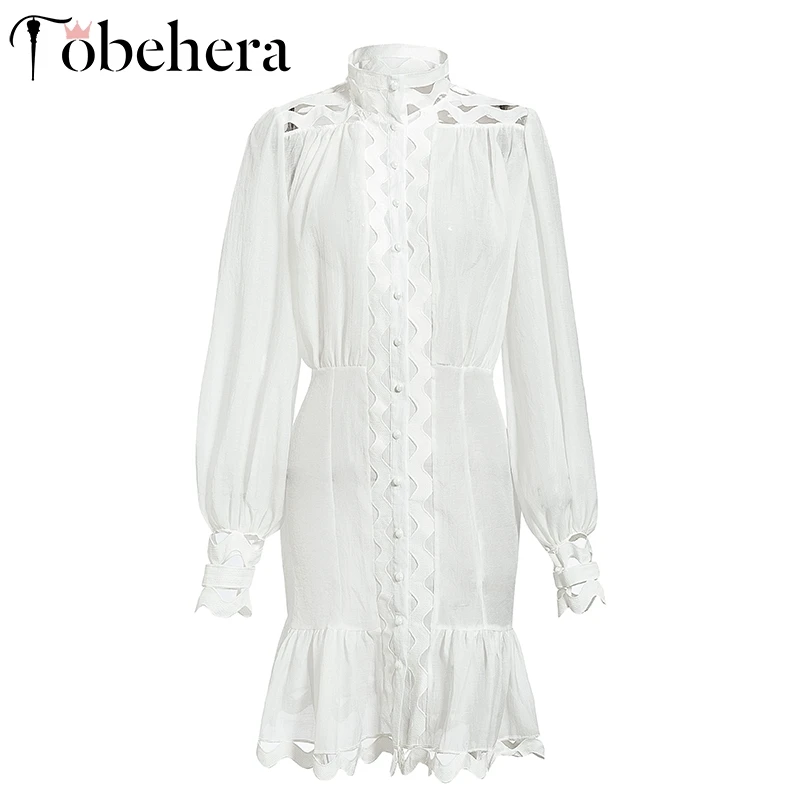 Glamaker прозрачное сексуальное короткое платье с оборками женское длинное