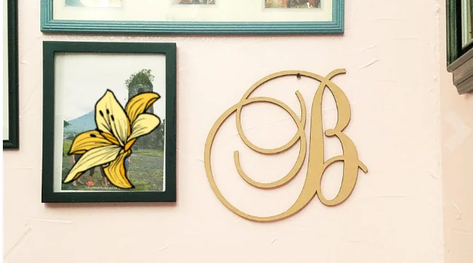 

Custom letters Wooden Letter Wooden Monogram Wall Hanging, Large Wooden Letters, Cursive Wood Letter