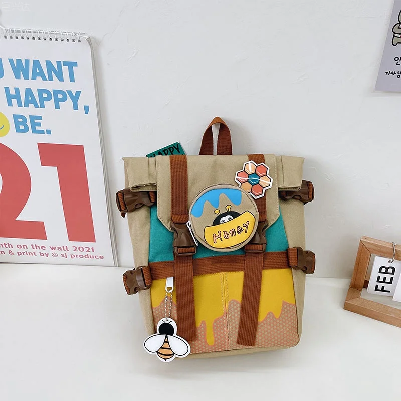 Children Japanese Style Mini Backpack Girls Boys Bags In Kindergarten Light Travel Nylon Backpack Waterproof Hot