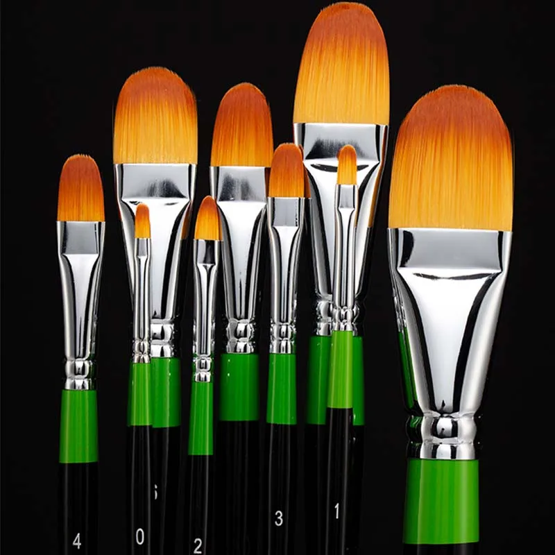 

Hwahong No. 3 Series Oil Painting Brush 982 Acrylic Painting Brush Beauty Art Watercolor Composition Drawing Brush Tongue Pen