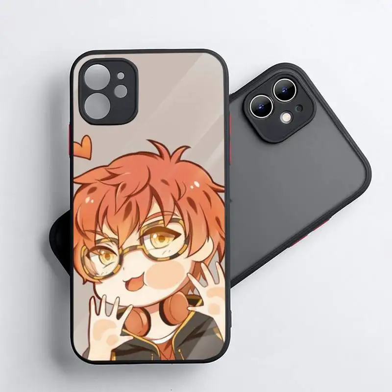 

707 Mystic Messenger Phone Case Matte Transparent for iPhone 7 8 11 12 s mini pro X XS XR MAX Plus coque Funda Shell