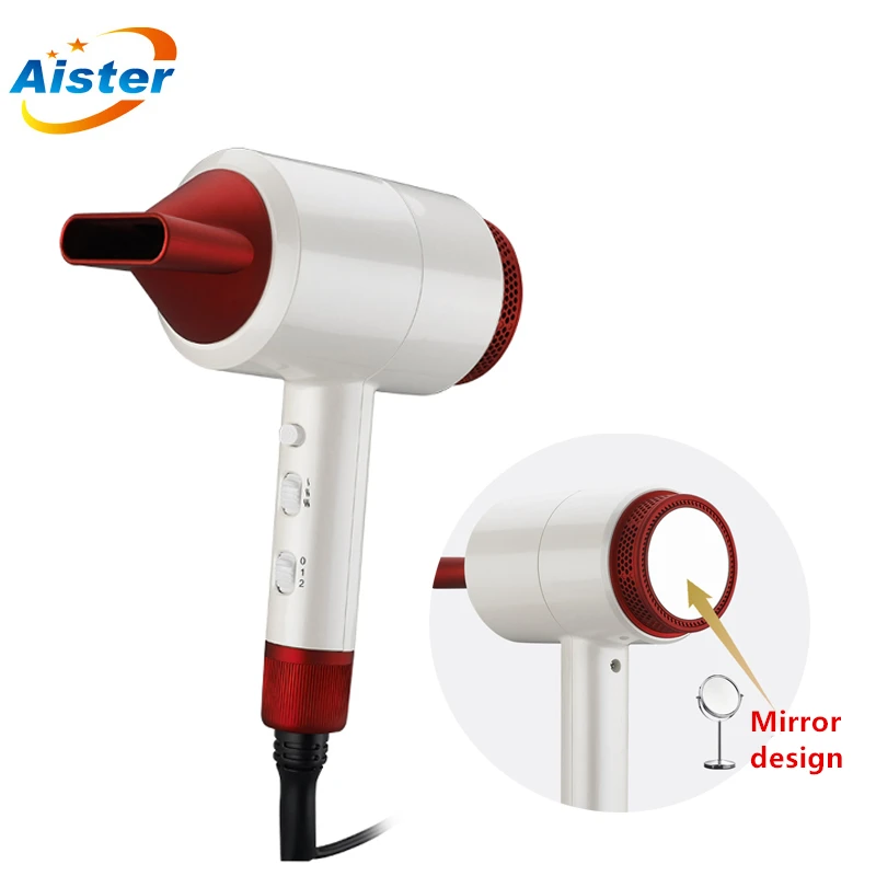 

New 1800W Household Hair Dryer Hot Air Brush Hair Dryers Negative Ionic hammer Blow Dryer Strong Wind Hot Dryer Morrior Design