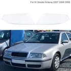 Защитный чехол для передней фары автомобиля, абажур для Skoda Octavia 2007-2009, 1 пара