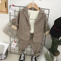 baby boy gentleman clothes set for boys autumn clothing sets jacket pants kids tracksuit children girl outfits suit costume