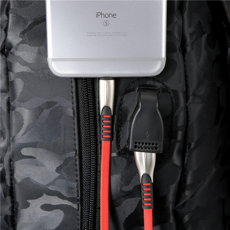 Камуфляжный мужской рюкзак повседневная нейлоновая водонепроницаемая сумка для