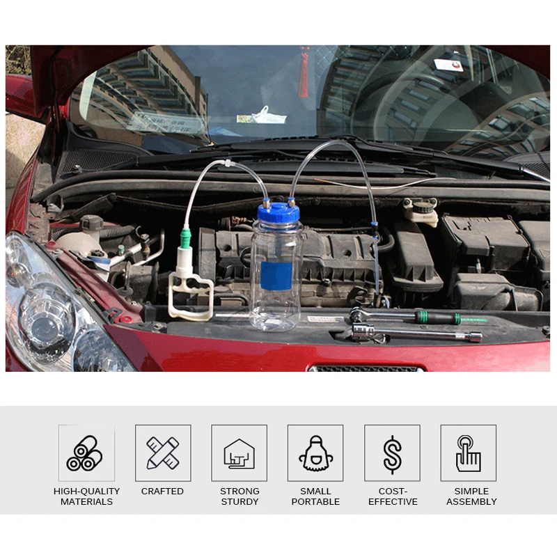 

Universal Oil Change Pump Manual Hose Pump Engine Suction Vacuum Car Truck Van Moto Maintenance Tool 2L Oil Storage Tank