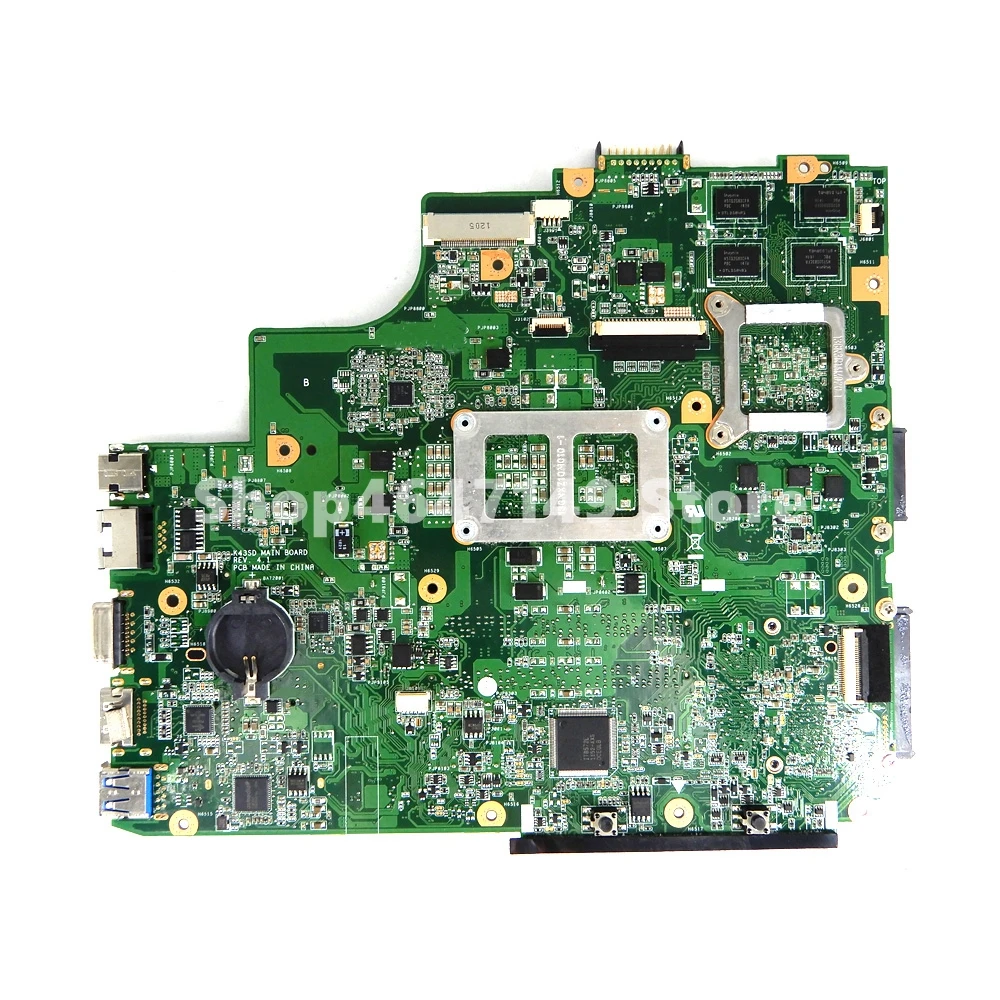 K43SD GT610M/1 ГБ HM65 материнская плата REV 4 1 для ASUS X43S A43S K43S P43S P43SD Материнская ноутбука 100%
