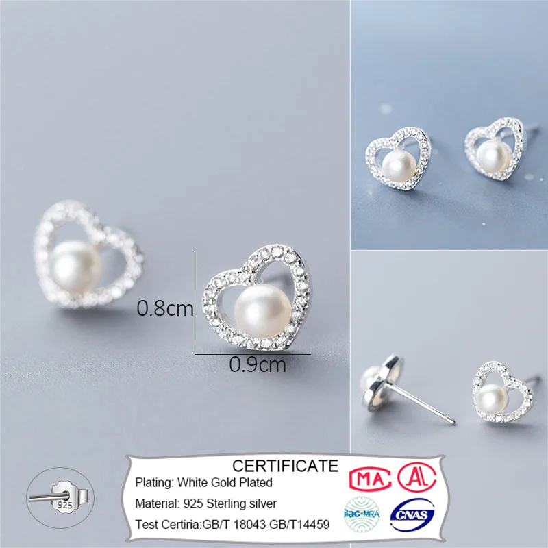 Trusta 925 пробы серебряные ювелирные изделия модные милые миниатюрные 8 мм X 7 мм полые серьги-гвоздики в форме сердца подарок для девочек, детей, леди DS514