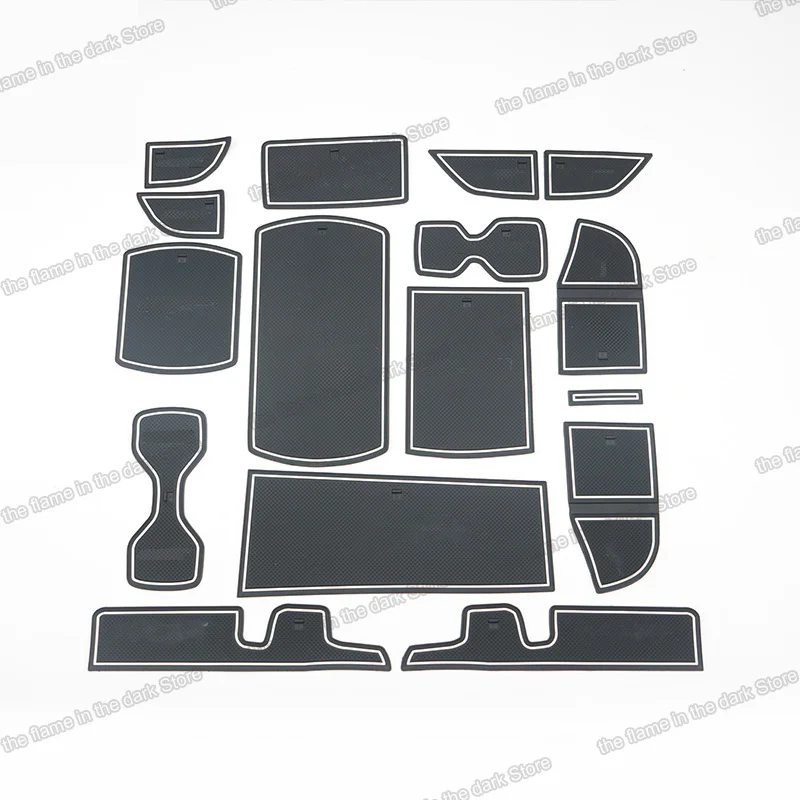 Lsrtw2017 латексный коврик для автомобильных стаканчиков автомобильного ящика