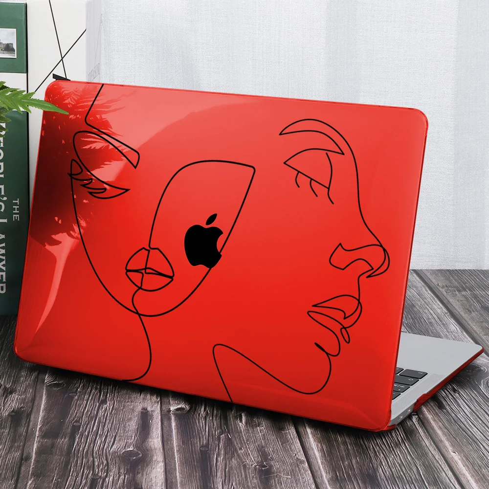 Чехол для MacBook Pro 13 16 дюймов 2020 A2338 A2251 пластиковый жесткий чехол с уникальными