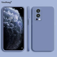 For Oneplus Nord Case Oneplus Nord Lite Pro Cover Funda Original Liquid Silicone Soft Phone Bumper Oneplus Nord