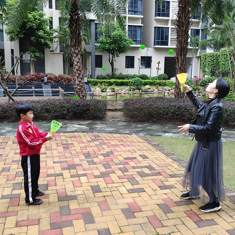 

4Pcs Children's Parent-Child Toys Outdoor Play Relay Ball Kids Sports Entertainment