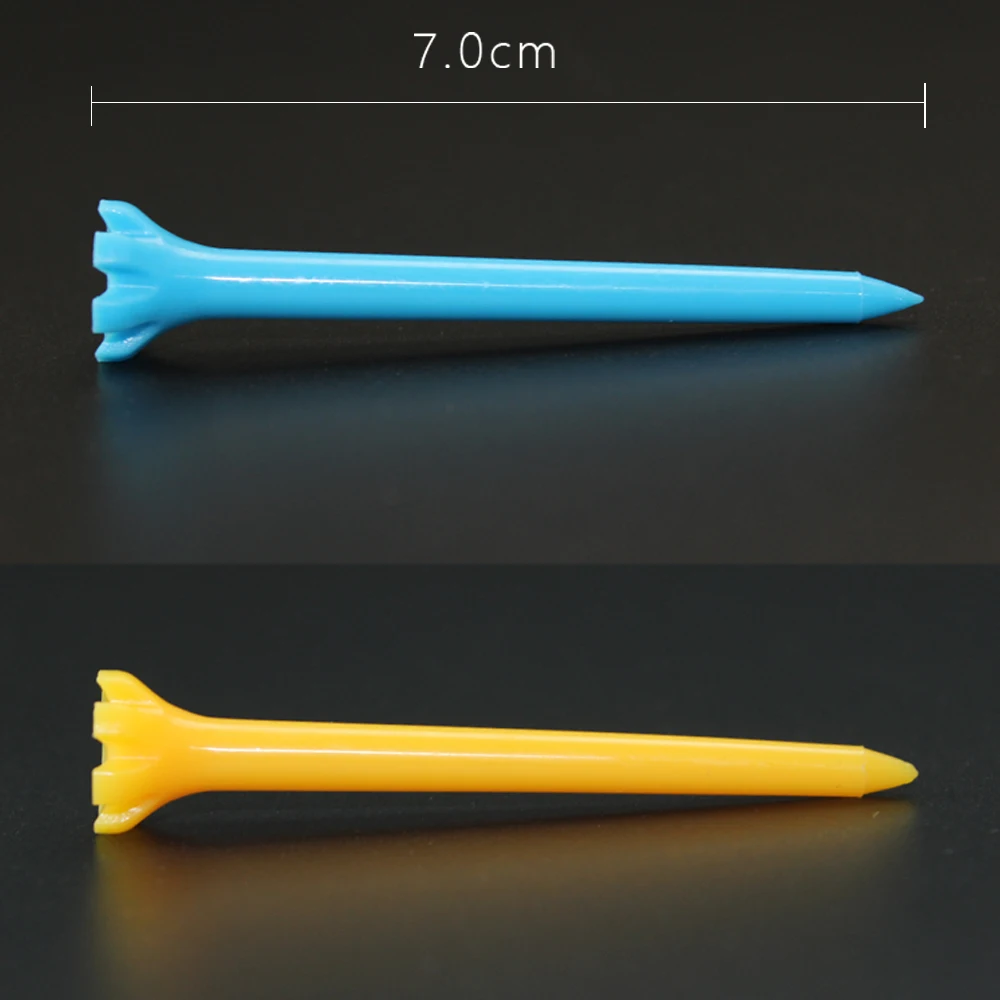 50 шт./компл. PE Пластиковые Гольф Тройники Держатель Замена вождения диапазон