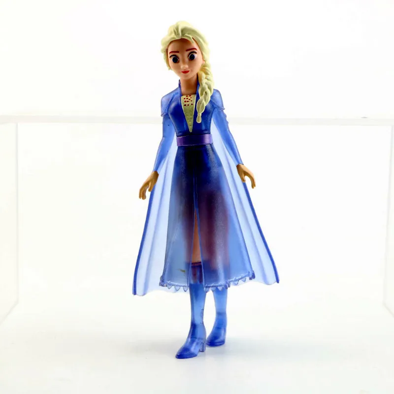 Disney New Movie Frozen 2 Эльза Анна фигурка игрушки 16 см куклы подарки на день рождения для