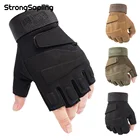 Нескользящие спортивные перчатки с защитой от пота, перчатки на полпальца для мужчин и женщин, дышащие велосипедные Перчатки для фитнеса, спортивные велосипедные перчатки с защитой от ударов