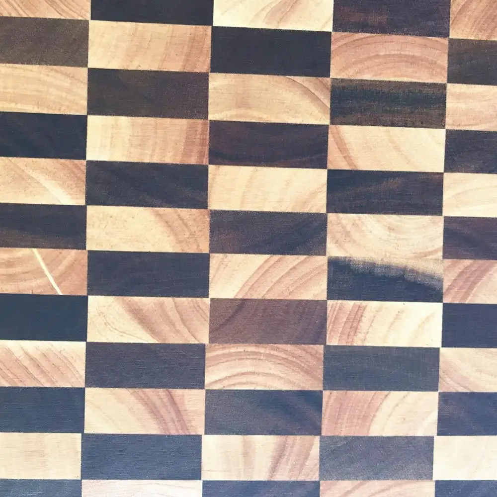 Акация деревянная разделочная доска прямоугольник конец зерна Мясник