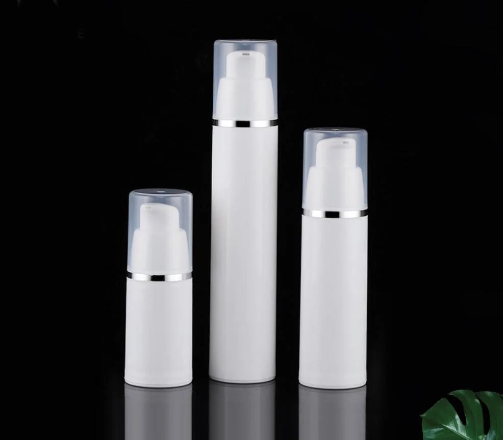 15 мл белая пластиковая надежных партнеров! Безвоздушные вакуумный насос бутылки