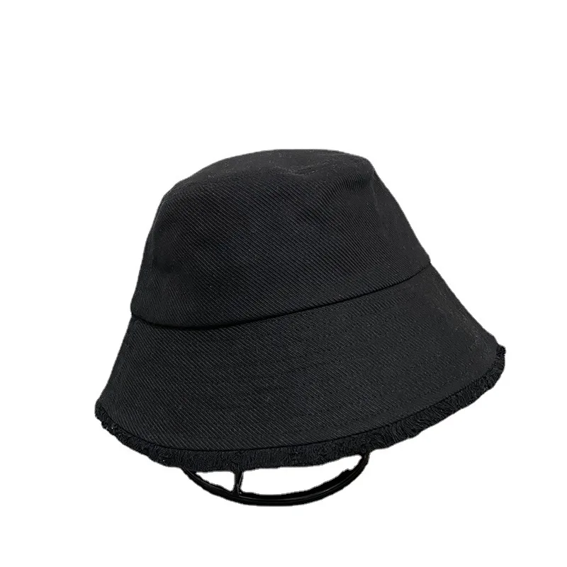 

SWAK 2021 New Spring Solid Color Bucket Hat Women Men Fisherman Hats Fashion Flat Top Basin Hat Outdoors Sun Hats