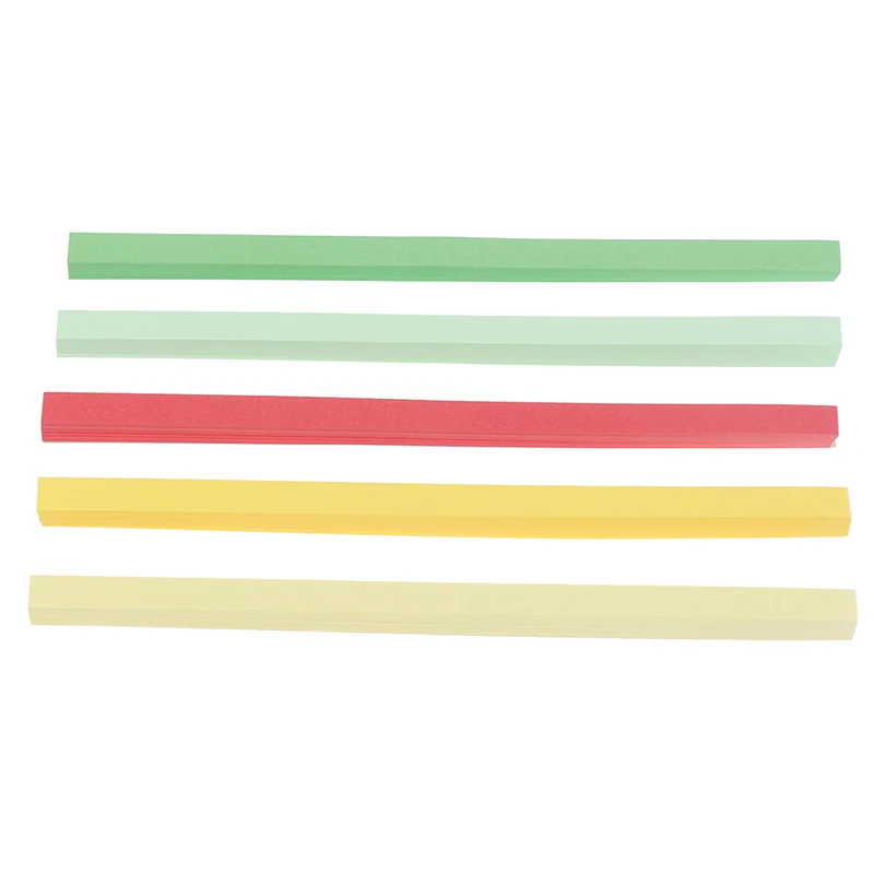 450 шт. разноцветные полоски для оригами|Крафт-бумага| |