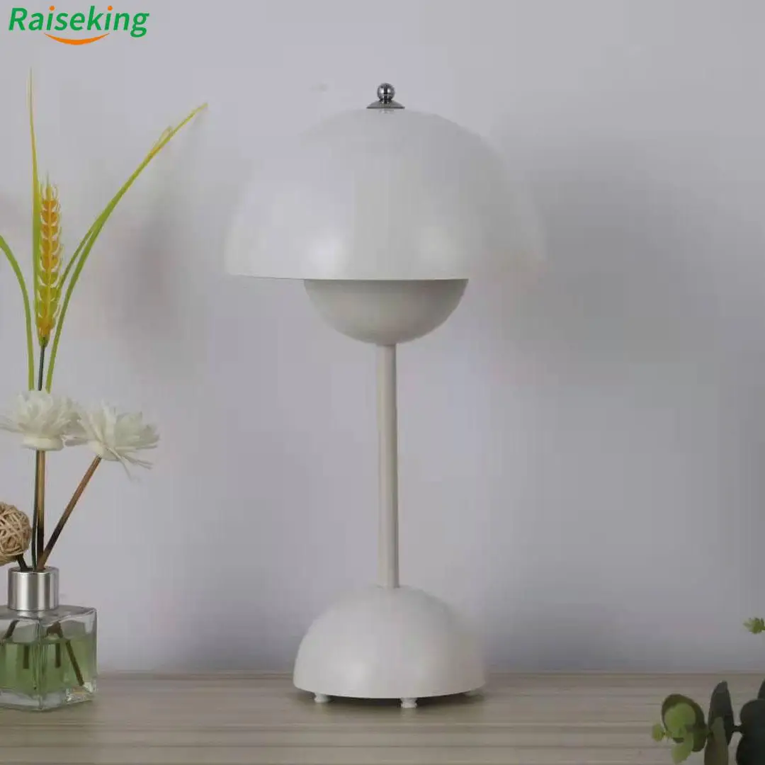 Креативный деревянный цветочный горшок беспроводная настольная лампа для