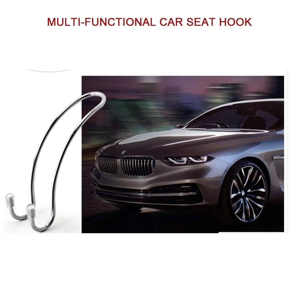 Зажимы автомобильный металлический крючок для автомобильного сиденья