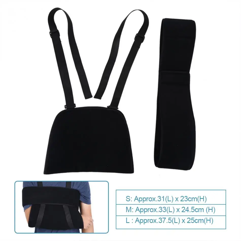 

Adjustable Medical Arm Shoulder Sling Elbow Support Immobilizer Brace Broken Fractured Arm Strap Injury Sprain Arm Brace Sling