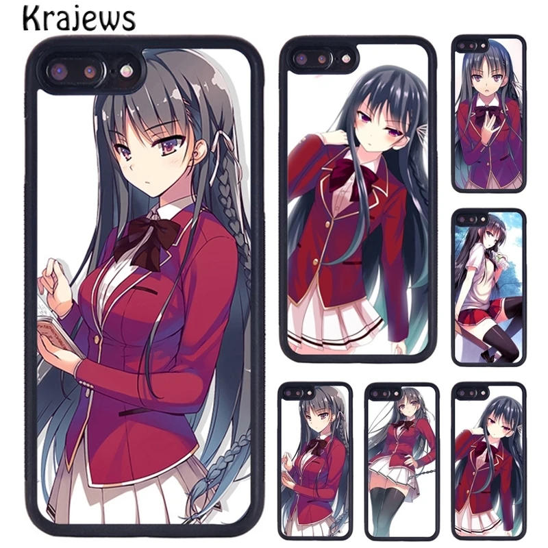 Чехол krajew Suzune Horikita для телефона iPhone 5 6S 7 8 plus 11 12 Pro X XR XS Max Samsung S7 S8 S9 S10|Бамперы| |