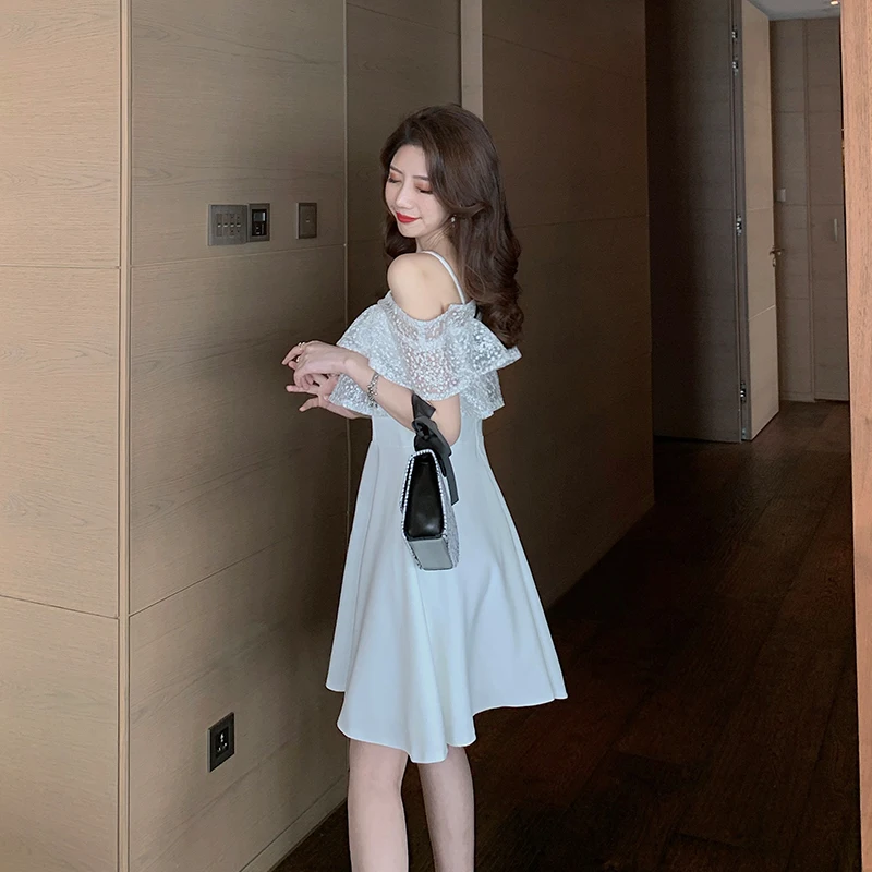 

2021 summer's new Korean style ladies' dress