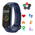 Умные часы, спортивный фитнес-трекер для мужчин и женщин, наручные часы с Bluetooth, пульсометром, монитором звонков, вибрационным напоминанием, браслет