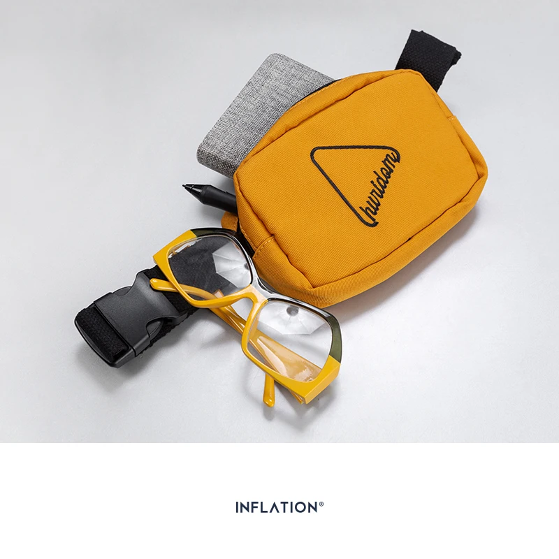 Поясная Сумка INFLATION уличная поясная сумка унисекс квадратная Женская с вышивкой