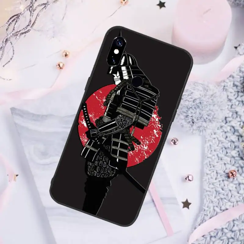 

Japanese Samurai Phone Case For Xiaomi Mi A1 A2 5 6 6PLUS 8 9 SE Lite MIX 2 2S MAX 2 3 Pocophone F1