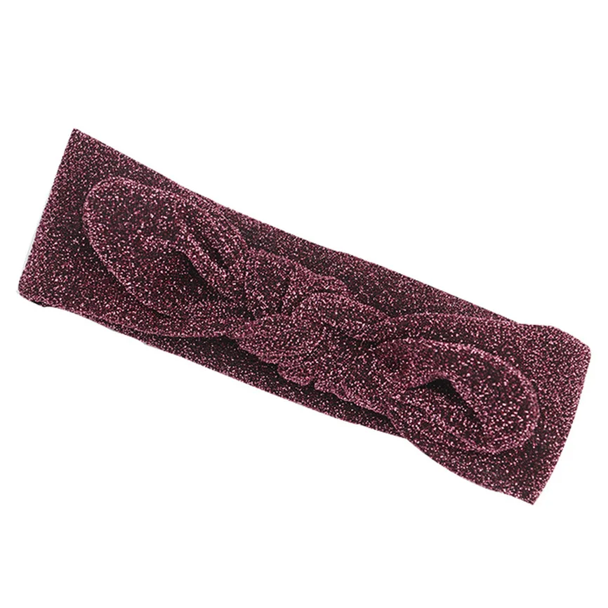 1 шт. милая повязка на голову с бантом для малышей эластичная головы головные