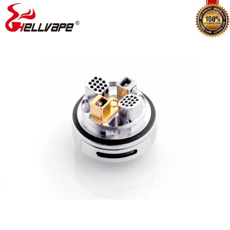 Оригинальный Hellvape Rebirth RTA Танк 25 мм 2 мл/5 мл Vape распылитель двойной пост колода для боттомфидер мод VS профиль