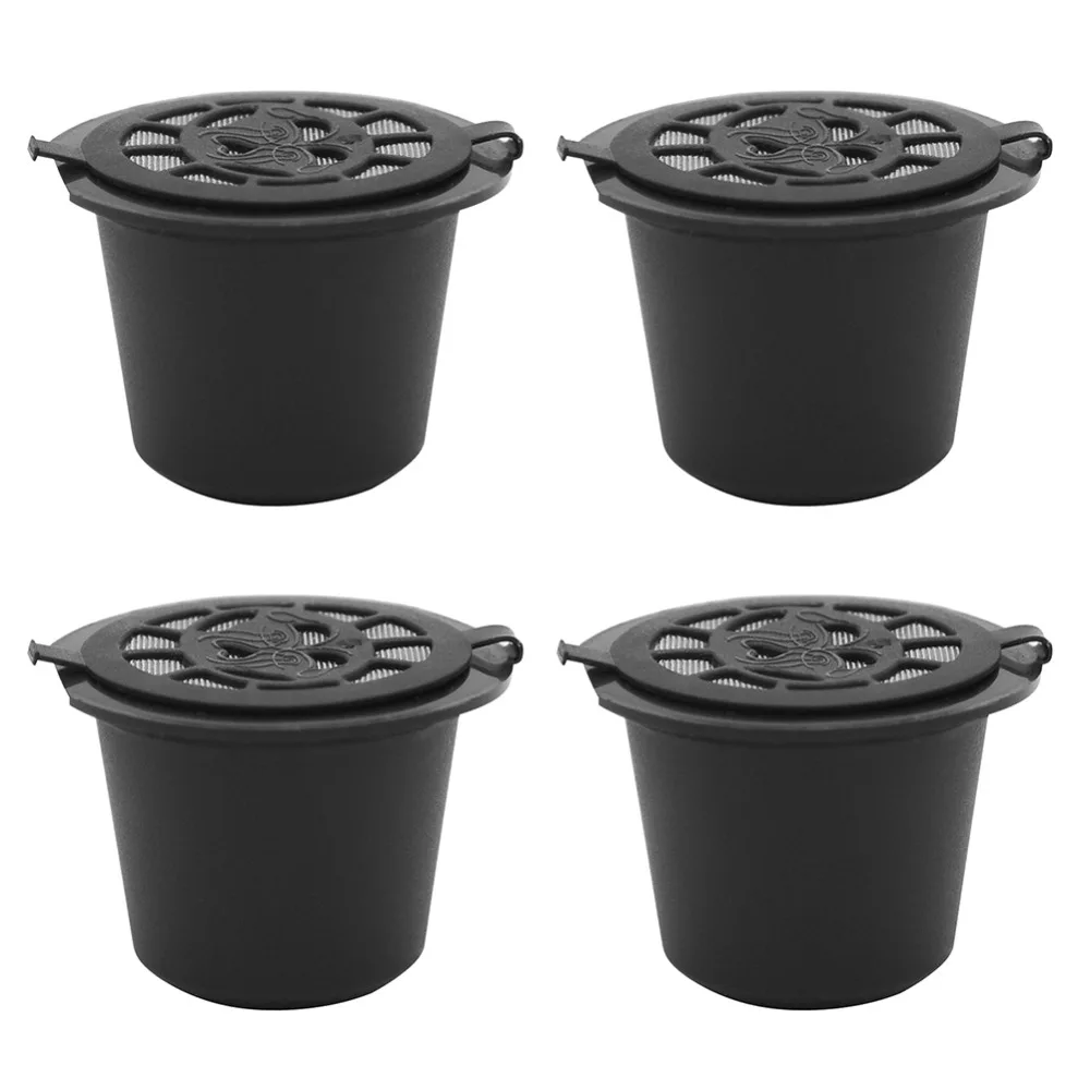 4 шт./компл. фильтр для кофе многоразовый Nescafe dolcegusto многоразовая кофейная капсула Nespresso экологически чистые чайные Корзины