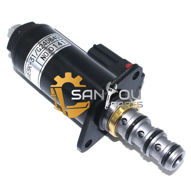 SK200 6 гидравлический электромагнитный клапан YN35V00021F1 KDRDE5K 31/G24YA40 для экскаватора