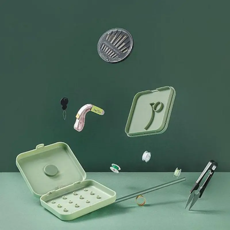 Дорожная домашняя маленькая Магнитная коробка для шитья сделай сам