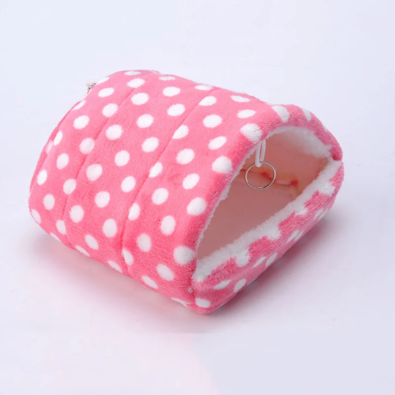 Хомяк Спящая кровать теплая мягкая белка Ежик кролик мыши гнездо маленькие