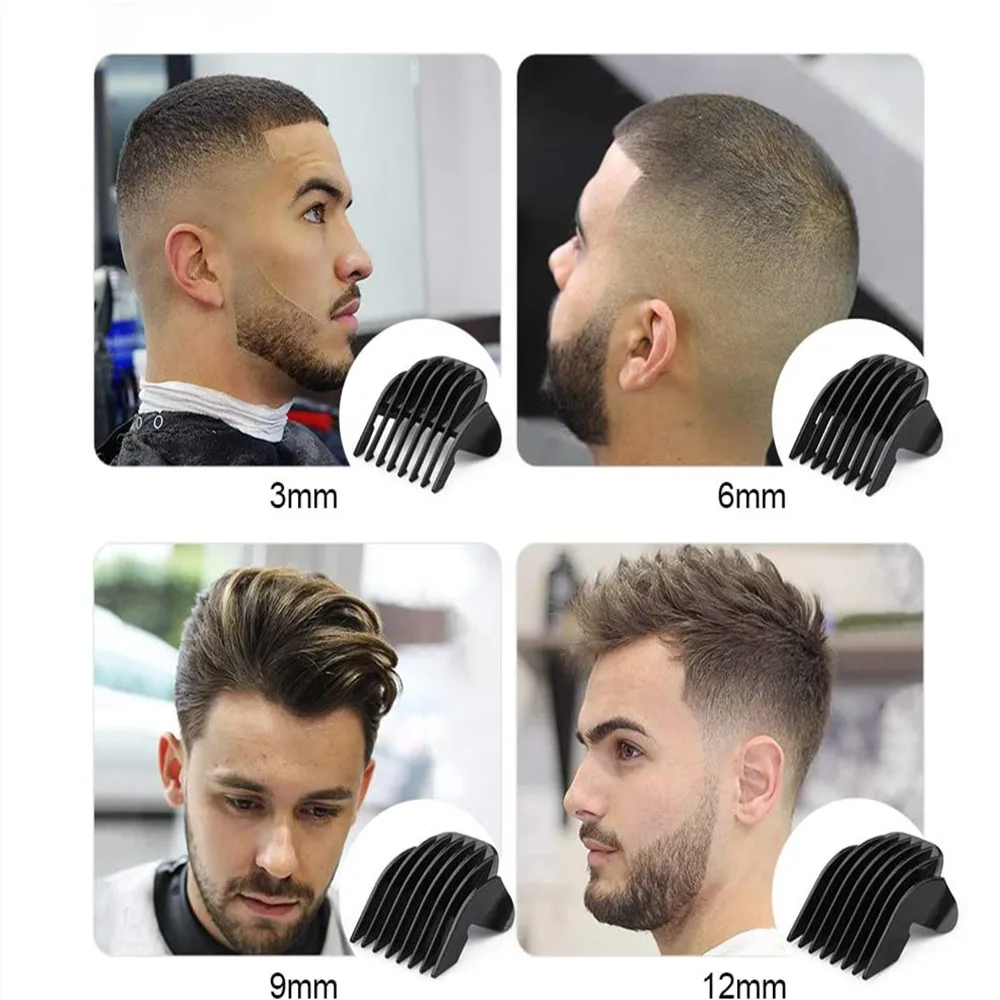 Машинка для стрижки волос Мужская с зарядной станцией керамическим лезвием 2020 мА