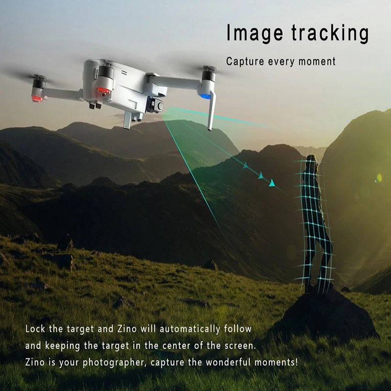 Радиоуправляемый Дрон Hubsan H117S Zino gps камера 4K UHD 1 км 5 8G Wi Fi FPV бесщеточный складной 3