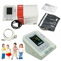 contec08a portable digital blood pressure monitor nibp with child cuff spo2 adapter cable electronic sphygmomanomer for kids