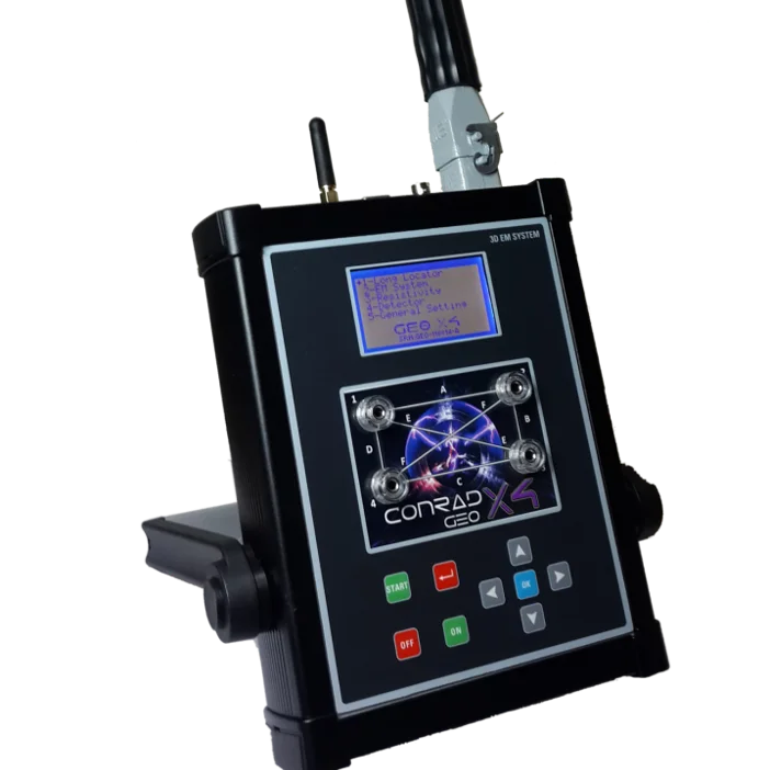 

Conrad Geo X4 , 3D Ground Penetrating Systems , Long Range Locator , Resistivity