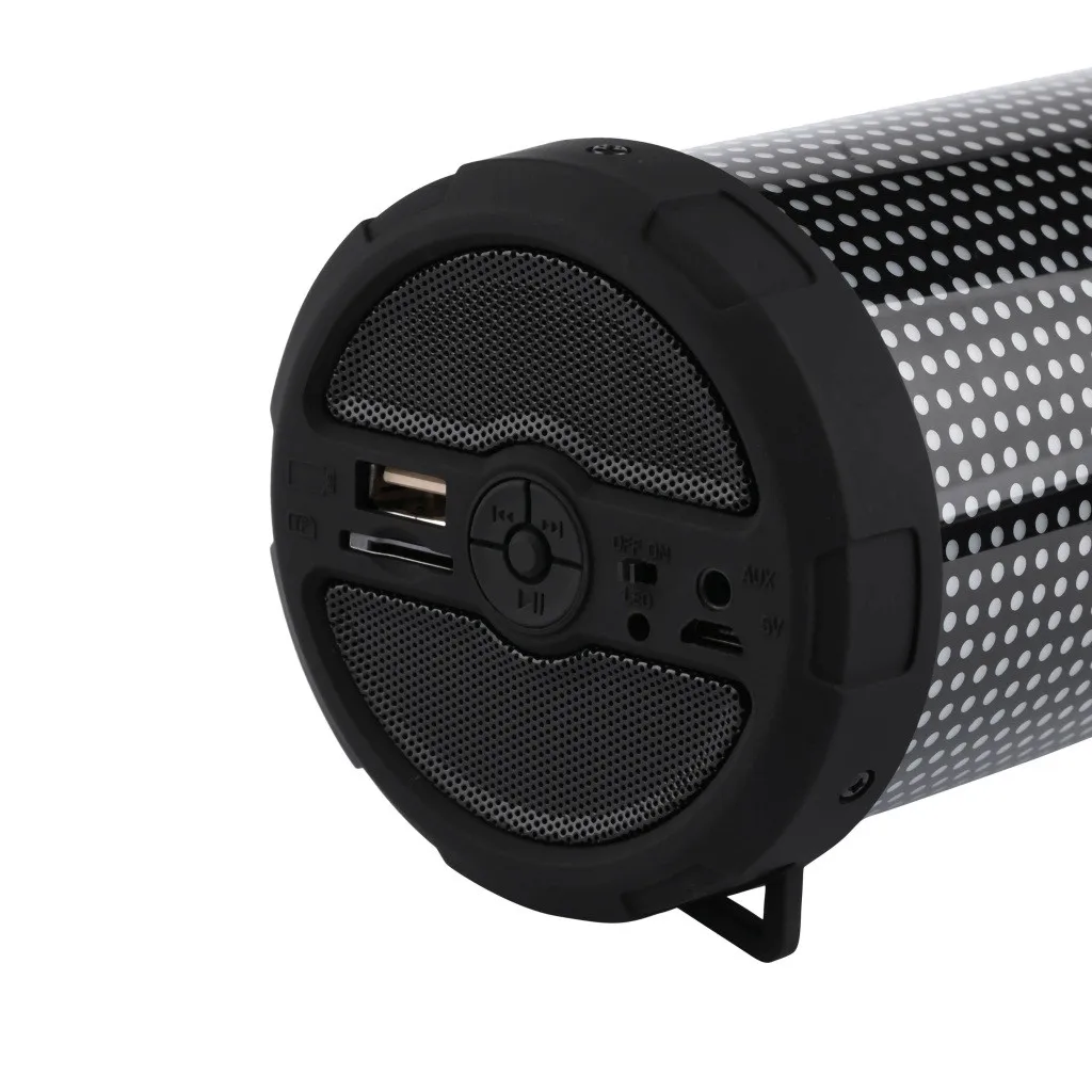 PC Твердый чехол для переноски Bluetooth Динамик светодиодный Портативный мини Беспроводной Динамик музыкальный проигрыватель, Портативный сабвуфер Динамик