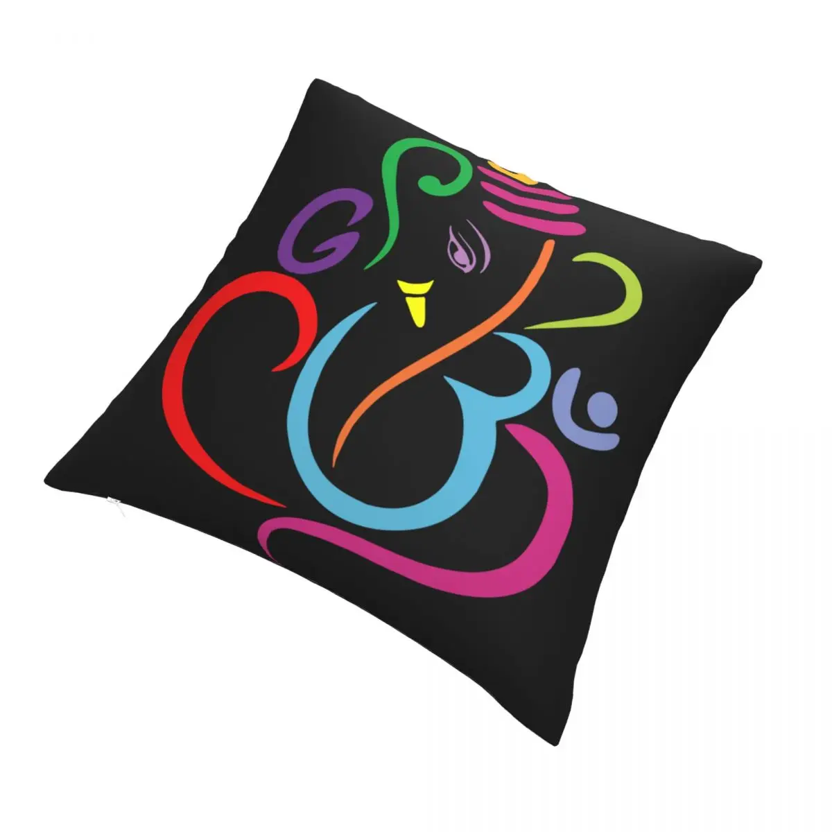 Индуийский бог Ганеш подушка чехол искусственная декоративная Ганеша Шива