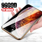 Защитное стекло для iphone 11, 11 pro, X, XS MAX, XR, 6, 7, 8 plus, 7plus, 8 plus, закаленное, 9999D