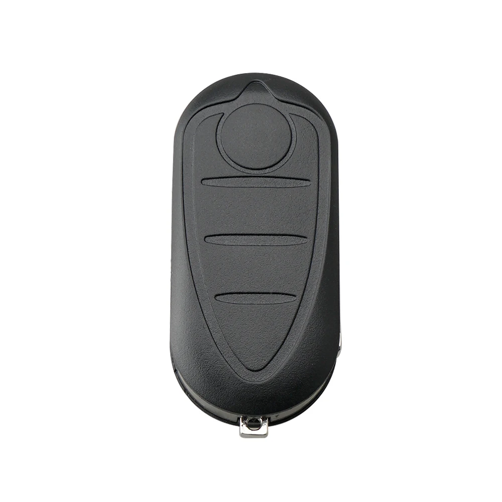 

QWMEND Replacement Folding Remote Key Fob For Alfa Romeo 433Mhz 147 156 166 GT Car Key ID46/PCF7946 Chip 3 Buttons